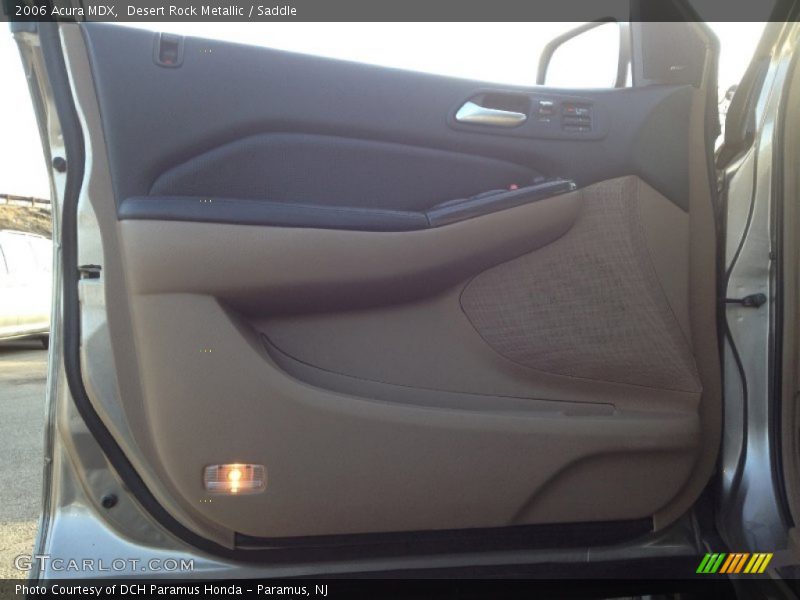 Desert Rock Metallic / Saddle 2006 Acura MDX