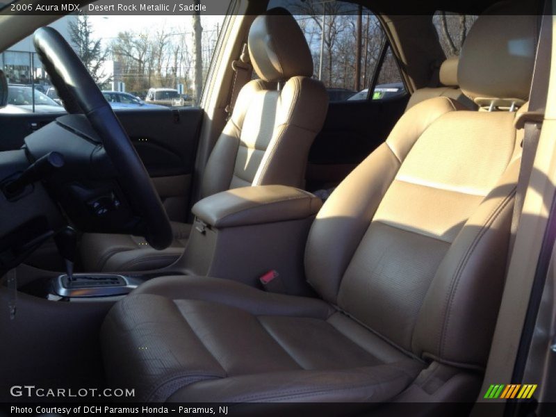 Desert Rock Metallic / Saddle 2006 Acura MDX