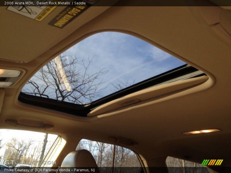 Desert Rock Metallic / Saddle 2006 Acura MDX