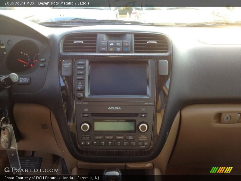 Desert Rock Metallic / Saddle 2006 Acura MDX