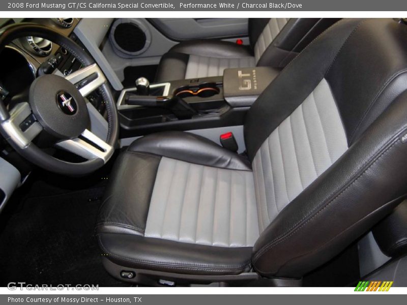 Performance White / Charcoal Black/Dove 2008 Ford Mustang GT/CS California Special Convertible