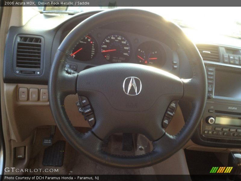 Desert Rock Metallic / Saddle 2006 Acura MDX
