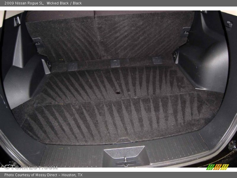 Wicked Black / Black 2009 Nissan Rogue SL