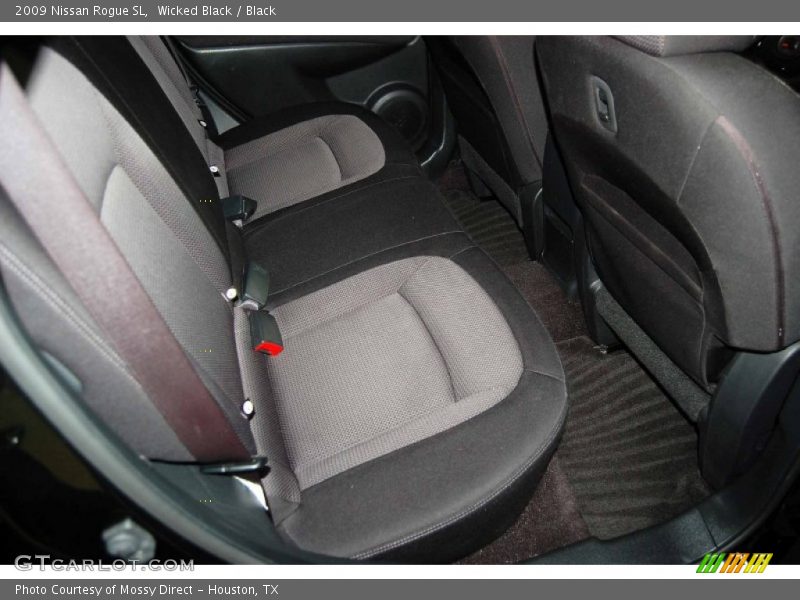 Wicked Black / Black 2009 Nissan Rogue SL