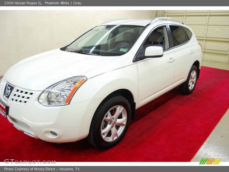 Phantom White / Gray 2009 Nissan Rogue SL