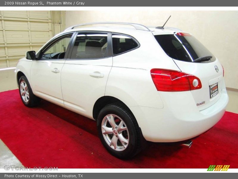 Phantom White / Gray 2009 Nissan Rogue SL
