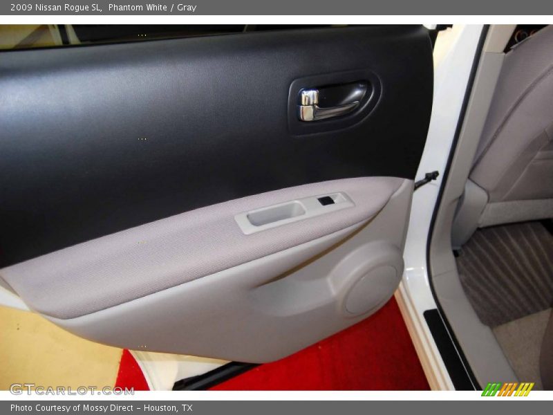 Phantom White / Gray 2009 Nissan Rogue SL
