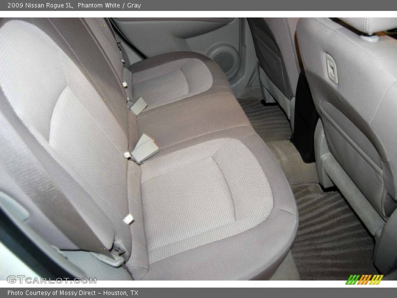 Phantom White / Gray 2009 Nissan Rogue SL