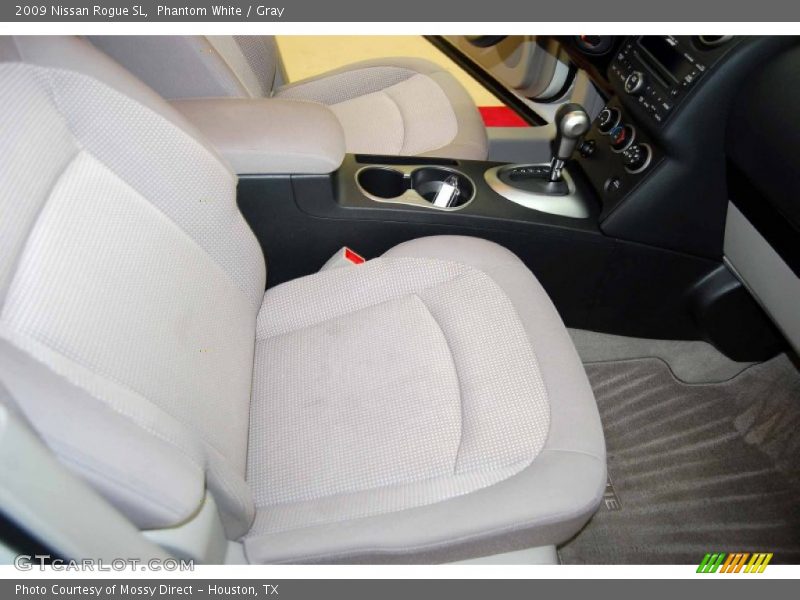 Phantom White / Gray 2009 Nissan Rogue SL