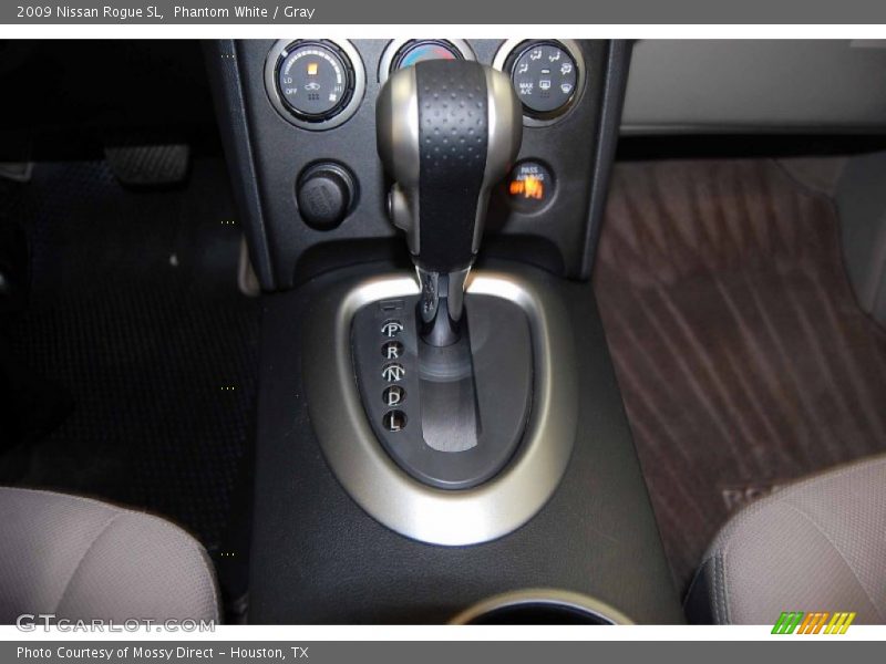 Phantom White / Gray 2009 Nissan Rogue SL
