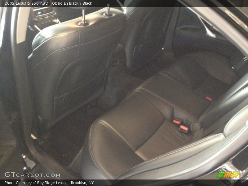 Obsidian Black / Black 2009 Lexus IS 250 AWD