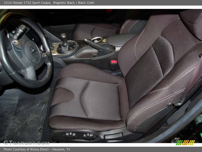Magnetic Black / Black Cloth 2010 Nissan 370Z Sport Coupe