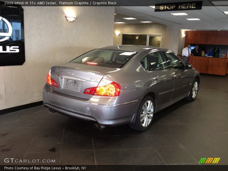 Platinum Graphite / Graphite Black 2009 Infiniti M 35x AWD Sedan