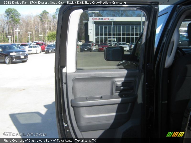 Black / Dark Slate Gray/Medium Graystone 2012 Dodge Ram 1500 Express Quad Cab
