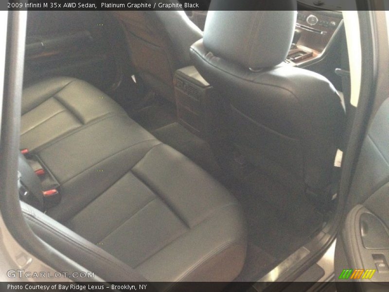 Platinum Graphite / Graphite Black 2009 Infiniti M 35x AWD Sedan