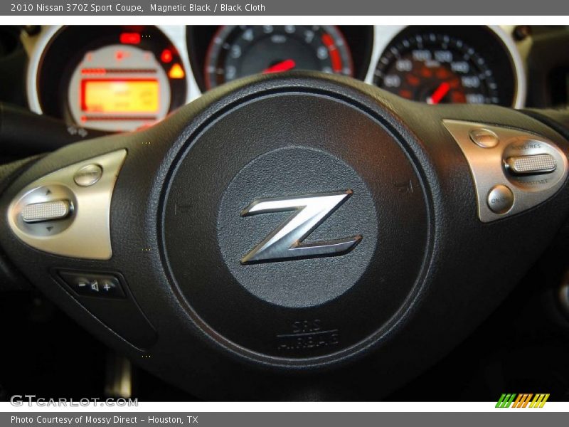 Magnetic Black / Black Cloth 2010 Nissan 370Z Sport Coupe