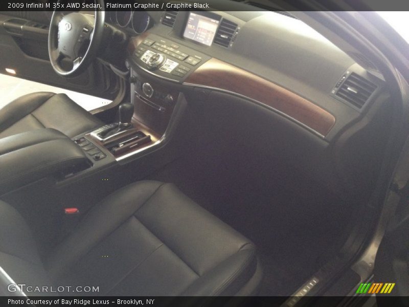 Platinum Graphite / Graphite Black 2009 Infiniti M 35x AWD Sedan