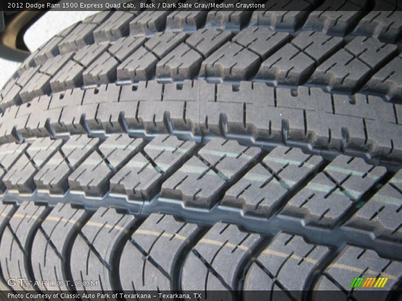 Black / Dark Slate Gray/Medium Graystone 2012 Dodge Ram 1500 Express Quad Cab
