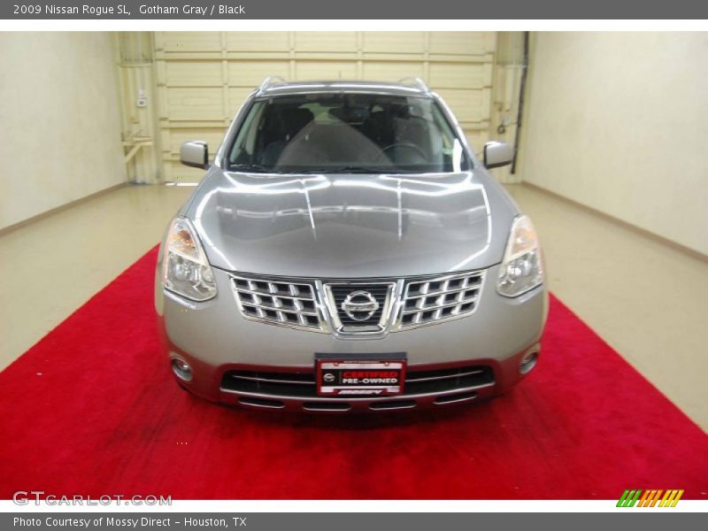 Gotham Gray / Black 2009 Nissan Rogue SL