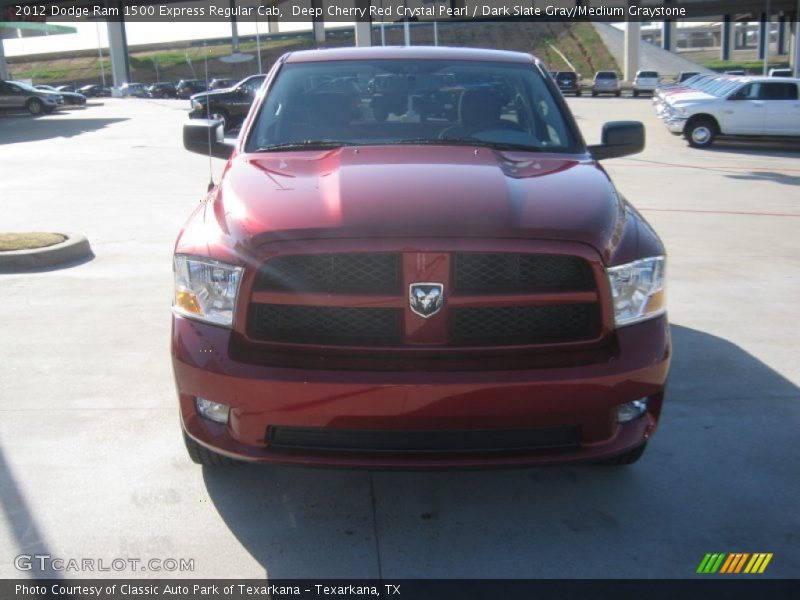 Deep Cherry Red Crystal Pearl / Dark Slate Gray/Medium Graystone 2012 Dodge Ram 1500 Express Regular Cab