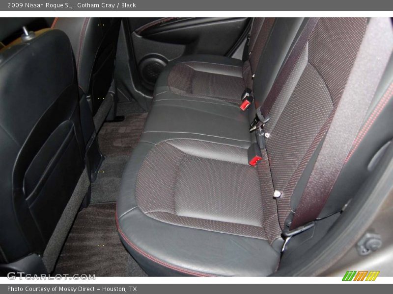Gotham Gray / Black 2009 Nissan Rogue SL