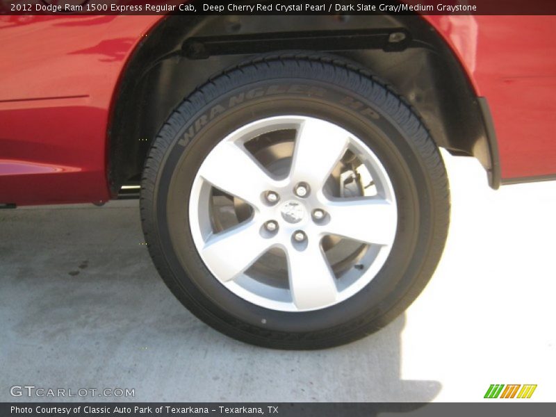 Deep Cherry Red Crystal Pearl / Dark Slate Gray/Medium Graystone 2012 Dodge Ram 1500 Express Regular Cab