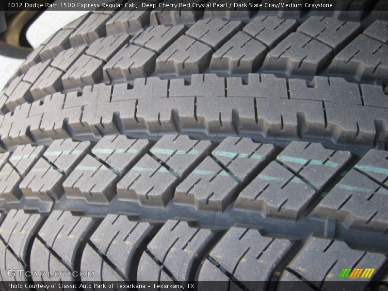 Deep Cherry Red Crystal Pearl / Dark Slate Gray/Medium Graystone 2012 Dodge Ram 1500 Express Regular Cab