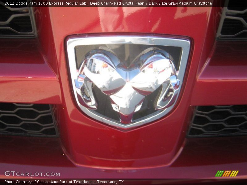 Deep Cherry Red Crystal Pearl / Dark Slate Gray/Medium Graystone 2012 Dodge Ram 1500 Express Regular Cab