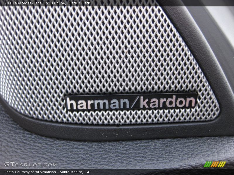 Black / Black 2010 Mercedes-Benz E 550 Coupe