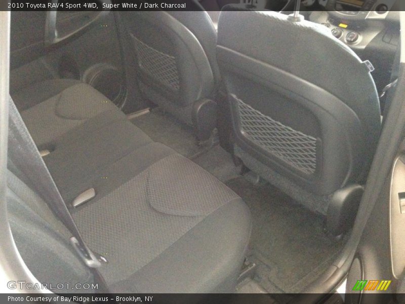 Super White / Dark Charcoal 2010 Toyota RAV4 Sport 4WD