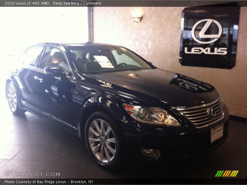 Deep Sea Mica / Cashmere 2010 Lexus LS 460 AWD