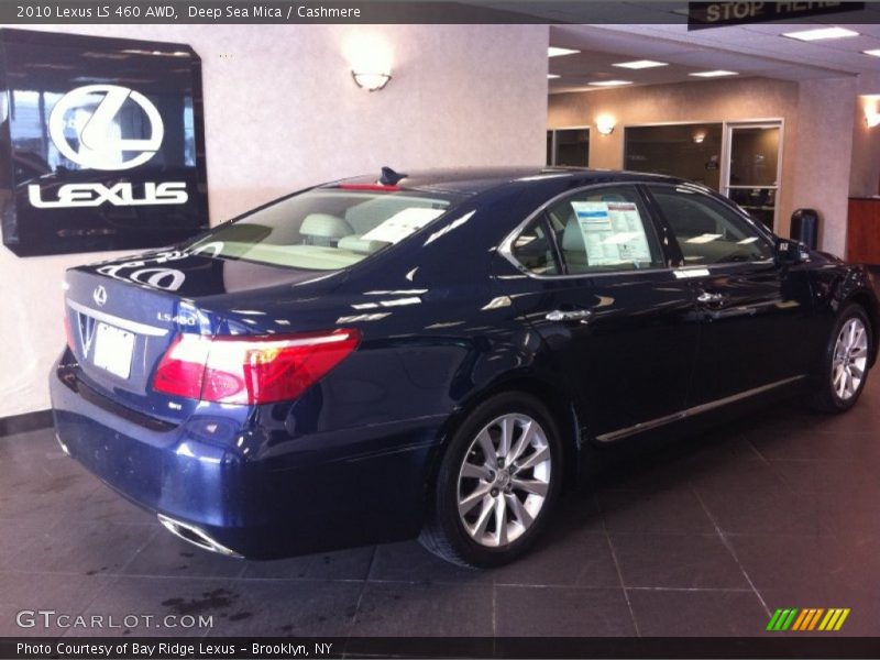 Deep Sea Mica / Cashmere 2010 Lexus LS 460 AWD