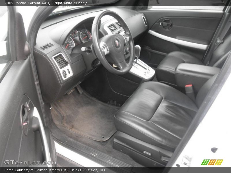 Bright White / Ebony 2009 Pontiac Torrent AWD