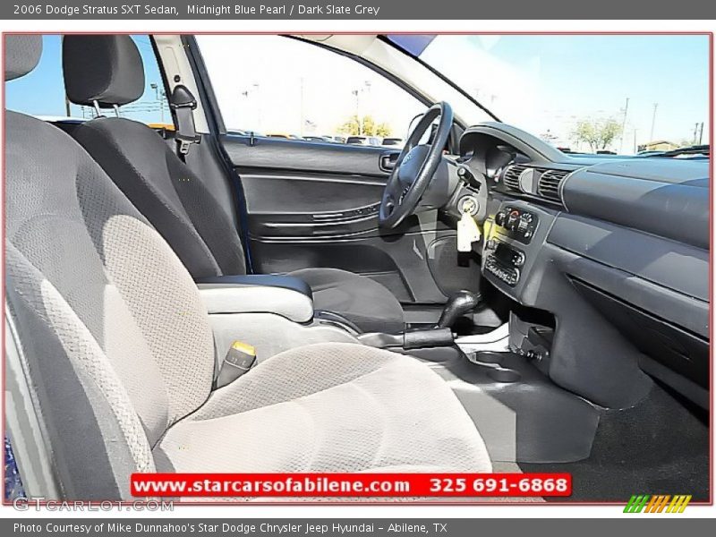 Midnight Blue Pearl / Dark Slate Grey 2006 Dodge Stratus SXT Sedan