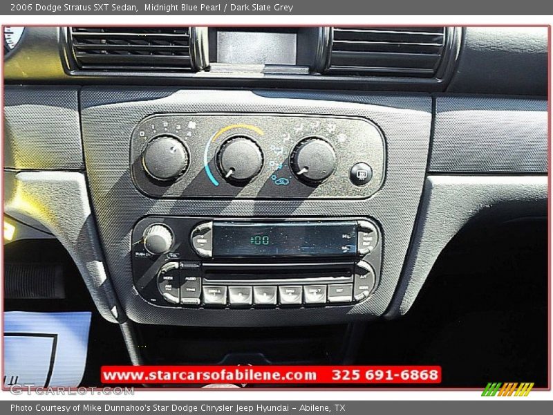 Midnight Blue Pearl / Dark Slate Grey 2006 Dodge Stratus SXT Sedan