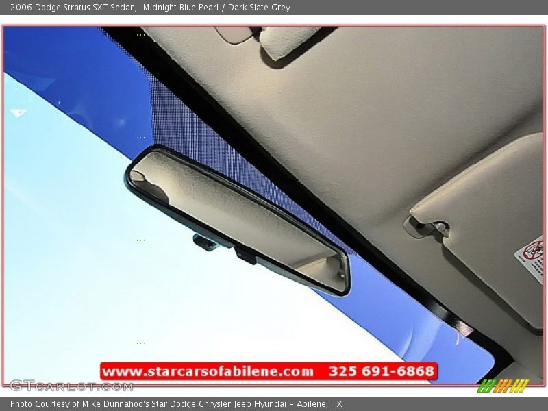 Midnight Blue Pearl / Dark Slate Grey 2006 Dodge Stratus SXT Sedan