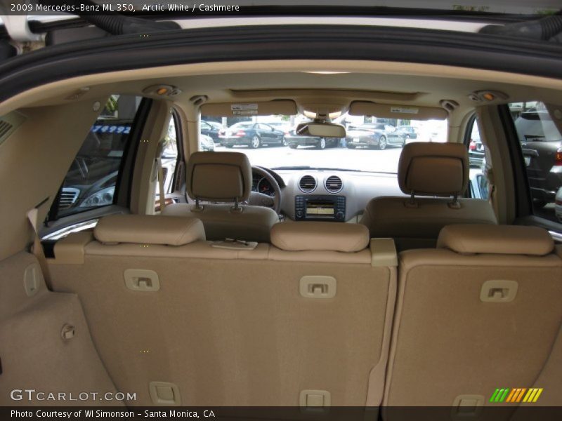 Arctic White / Cashmere 2009 Mercedes-Benz ML 350
