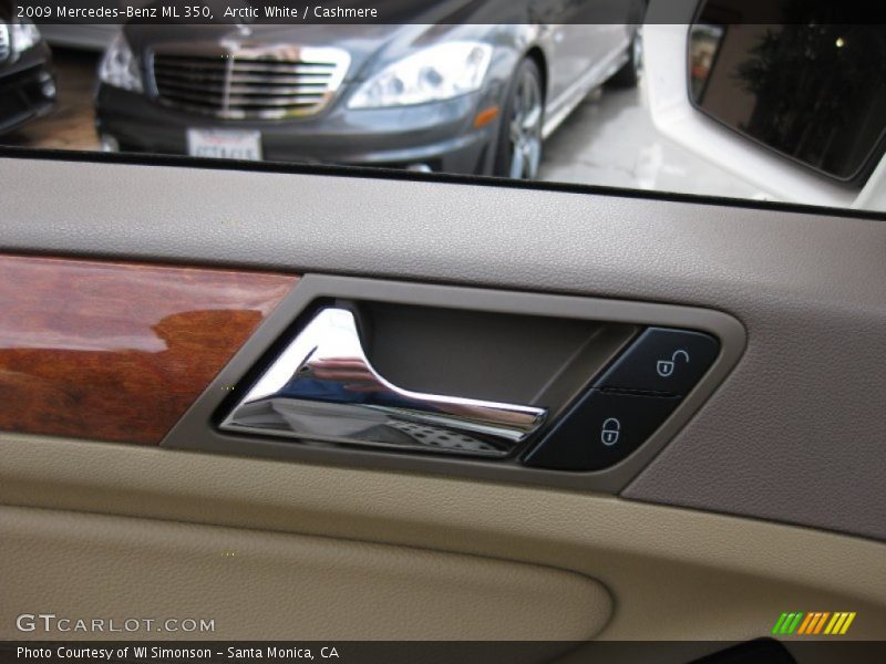 Arctic White / Cashmere 2009 Mercedes-Benz ML 350