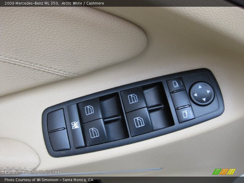 Arctic White / Cashmere 2009 Mercedes-Benz ML 350