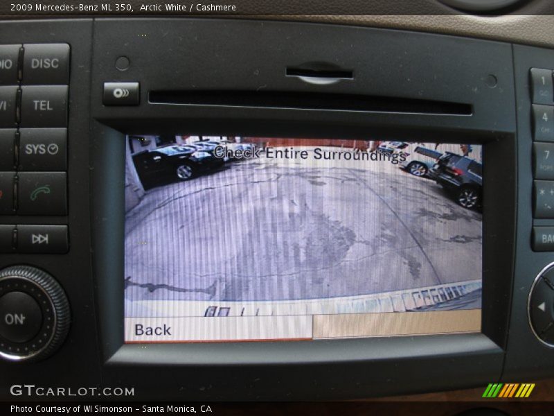 Arctic White / Cashmere 2009 Mercedes-Benz ML 350