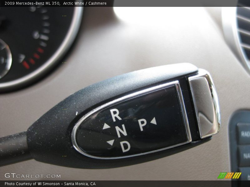 Arctic White / Cashmere 2009 Mercedes-Benz ML 350