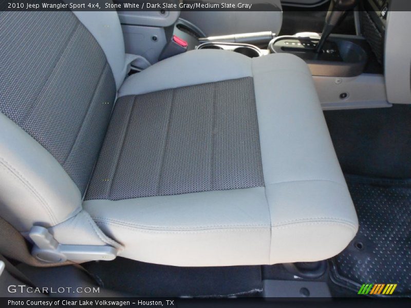 Stone White / Dark Slate Gray/Medium Slate Gray 2010 Jeep Wrangler Sport 4x4