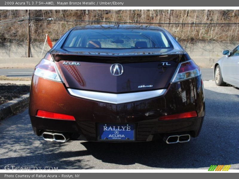 Mayan Bronze Metallic / Umber/Ebony 2009 Acura TL 3.7 SH-AWD
