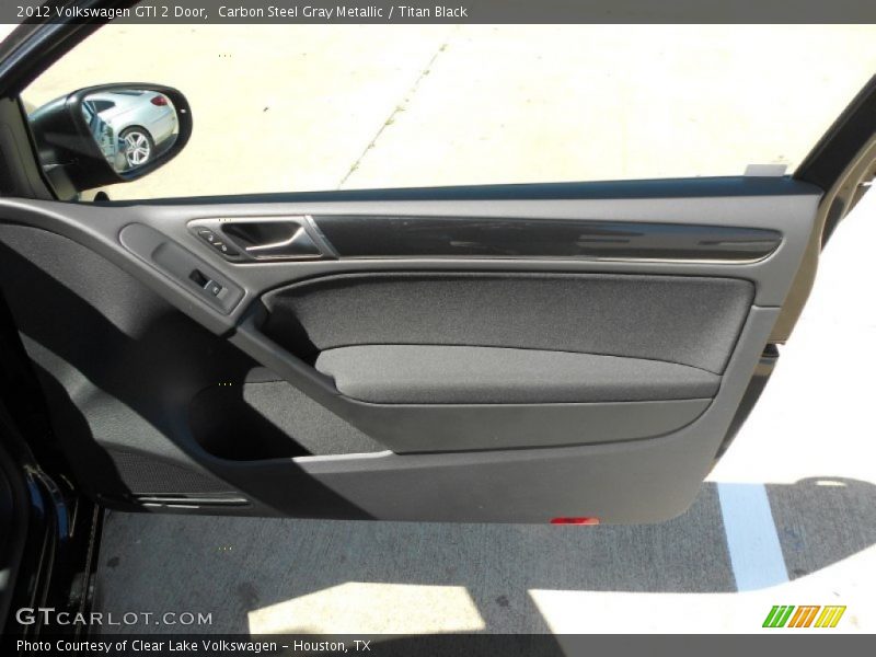 Carbon Steel Gray Metallic / Titan Black 2012 Volkswagen GTI 2 Door
