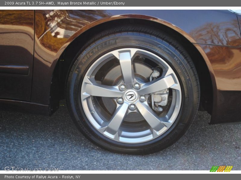 Mayan Bronze Metallic / Umber/Ebony 2009 Acura TL 3.7 SH-AWD
