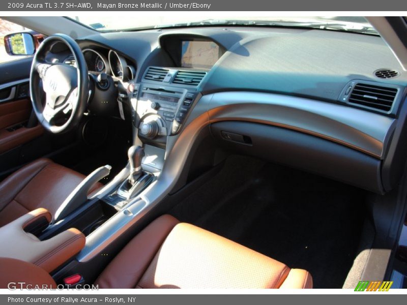 Mayan Bronze Metallic / Umber/Ebony 2009 Acura TL 3.7 SH-AWD