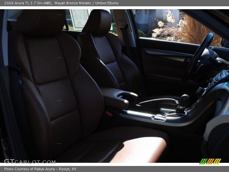 Mayan Bronze Metallic / Umber/Ebony 2009 Acura TL 3.7 SH-AWD