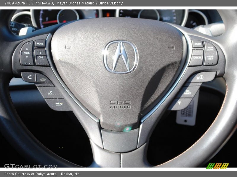 Mayan Bronze Metallic / Umber/Ebony 2009 Acura TL 3.7 SH-AWD