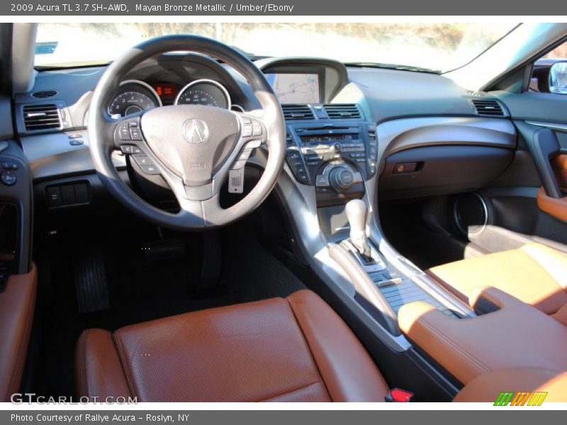 Mayan Bronze Metallic / Umber/Ebony 2009 Acura TL 3.7 SH-AWD