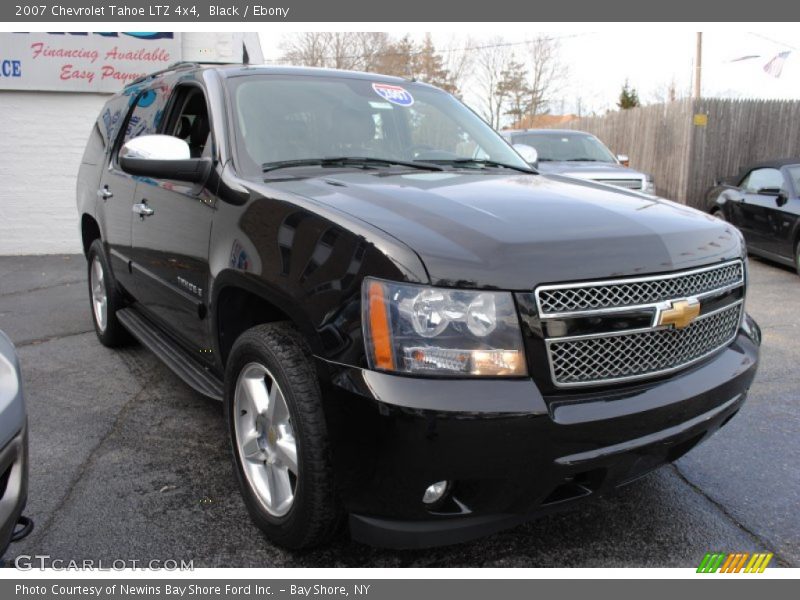 Black / Ebony 2007 Chevrolet Tahoe LTZ 4x4